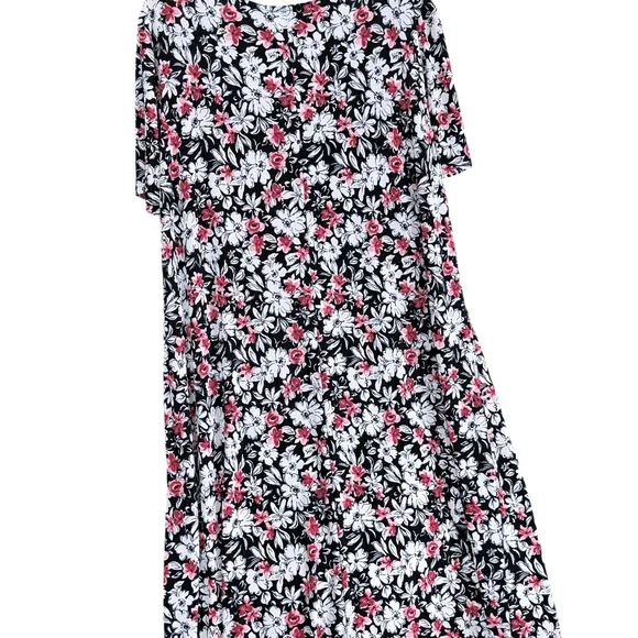 🌸 Bundle: LuLaRoe & Jaclyn Smith Floral Dresses - Size 3XL - Picture 4 of 7